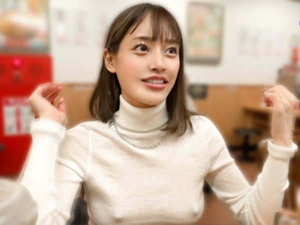 【素人】可愛い顔してとんでもない変態娘発掘！乳首フル勃起ノーブラ姿で登場し玩具で責められとろけ顔に♡