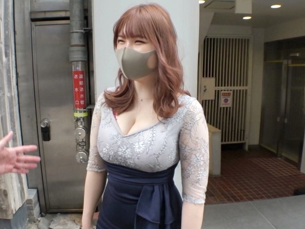 【素人×ナンパ】推定Jカップ爆乳キャバ嬢をナンパで持ち帰り！！『早く♥出して♥』エロエロすぎるｗｗｗ