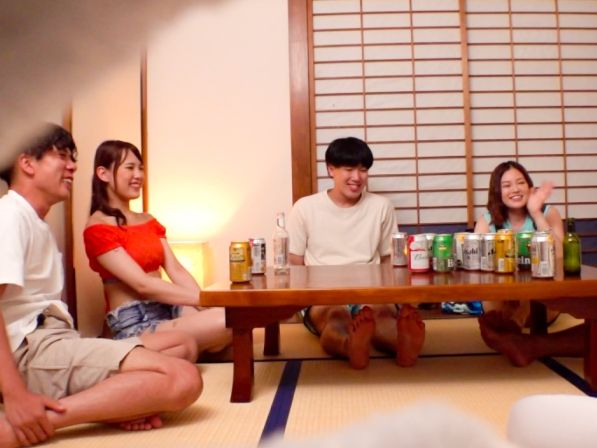 「ナンパとかありえない！」彼氏持ちで貞操観念高めのE乳水着美女がイケメン男優に口説かれて即堕ちで股を開いてしまうｗｗ