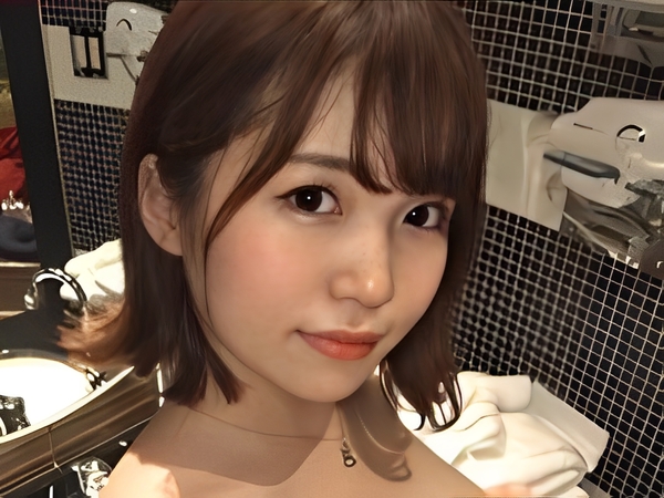 【素人】金融系に勤める真面目女子♡グチュグチュと音を立てるエロフェラ後にお風呂の中で立ちバックされてイク！