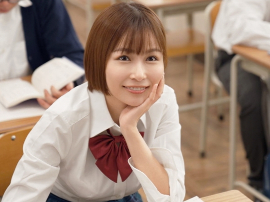 【ドS教え子の逆襲】『まだダメっ！』制服美少女が先生のチンコを弄んで射精管理！ビンビンのチンコが我慢の限界で、ドM先生が悶絶！！