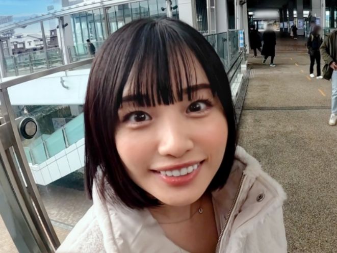 【剛毛JDの恥じらいSEX】『毛深いところ見ないで…』素人女子大生の無防備な剛毛マ○コをバックから手マンでズポズポ！恥ずかしがりながらもチンポ挿入で激ピストンされ、感じまくる！ｗ